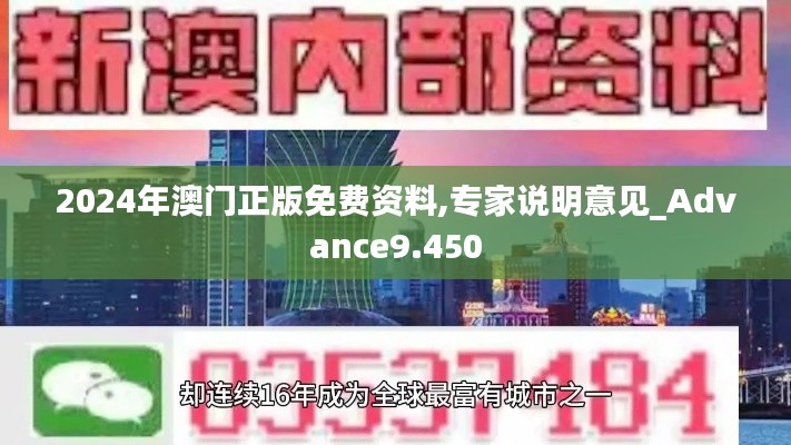 2024年澳门正版免费资料,专家说明意见_Advance9.450