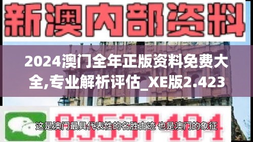 2024澳门全年正版资料免费大全,专业解析评估_XE版2.423