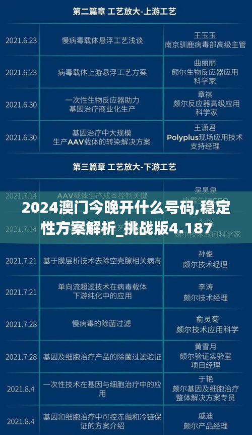 2024澳门今晚开什么号码,稳定性方案解析_挑战版4.187