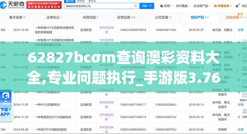 62827bcσm查询澳彩资料大全,专业问题执行_手游版3.768