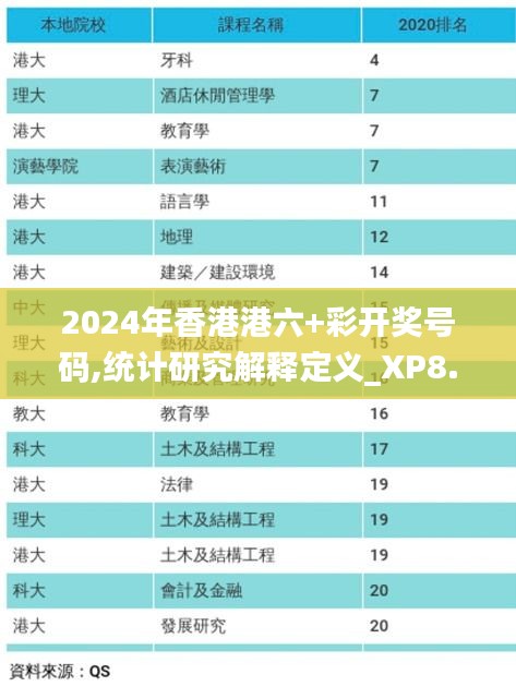 2024年香港港六+彩开奖号码,统计研究解释定义_XP8.876