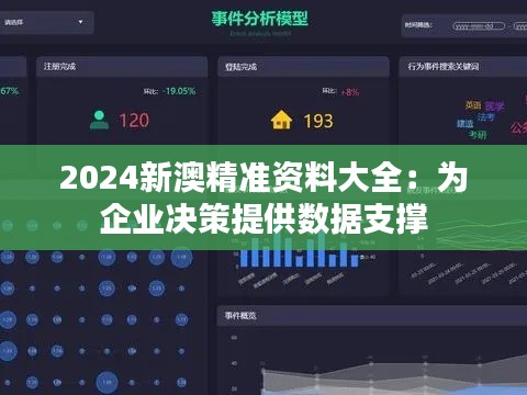 2024新澳精准资料大全：为企业决策提供数据支撑