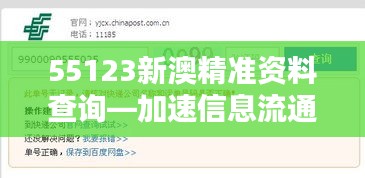 55123新澳精准资料查询—加速信息流通的加速器