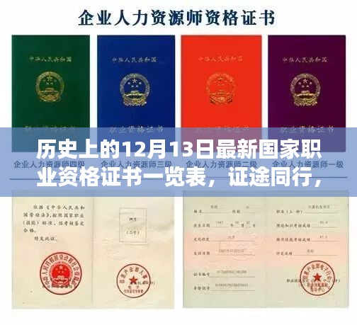 历史上的12月13日，国家职业资格证书之旅的静谧美景探索与最新一览表发布