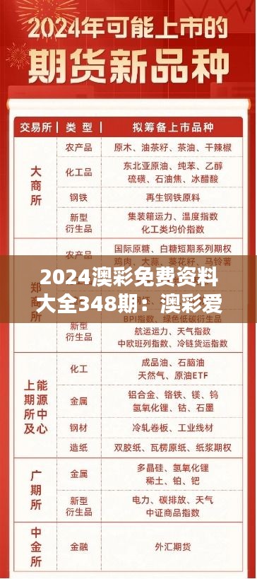 2024澳彩免费资料大全348期：澳彩爱好者的新发现