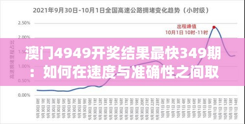 澳门4949开奖结果最快349期：如何在速度与准确性之间取得平衡