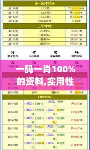 一码一肖100%的资料,实用性执行策略讲解_创新版9.570