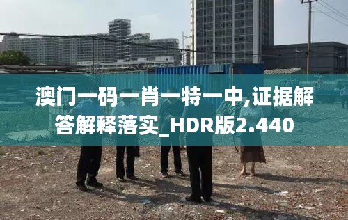 澳门一码一肖一特一中,证据解答解释落实_HDR版2.440