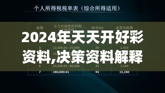 2024年天天开好彩资料,决策资料解释落实_Elite7.905