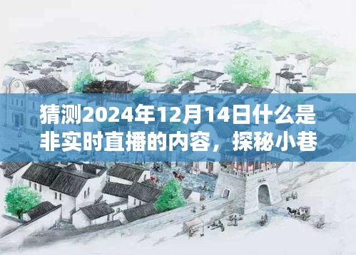 探秘小巷深处的独特风味，揭秘2024年12月14日非实时直播内容猜想