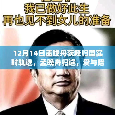 孟晚舟归途，爱与陪伴的温馨轨迹，12月14日归国实时轨迹揭秘