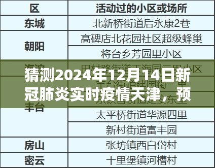 天津地区未来新冠肺炎实时疫情预测指南，初学者与进阶用户指南猜测之路（预测至2024年12月14日）