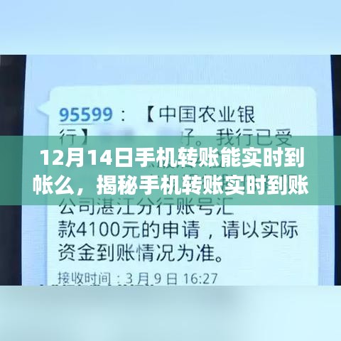 揭秘手机转账实时到账功能，以12月14日市场现状看实时转账可行性