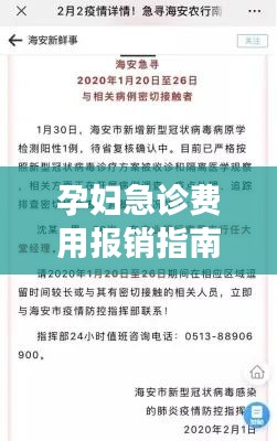 孕妇急诊费用报销指南，12月14日特殊规定与注意事项详解