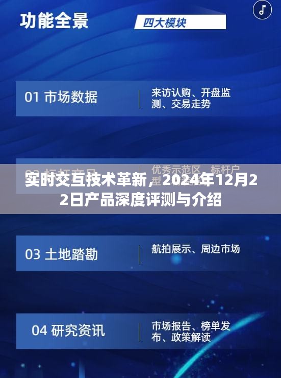 实时交互技术革新深度剖析，产品评测与介绍 2024年12月22日报告