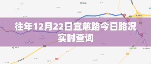 「宜慈路今日实时路况查询」往年同期路况对比。