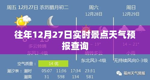 往年12月27日实时景点天气预报概览