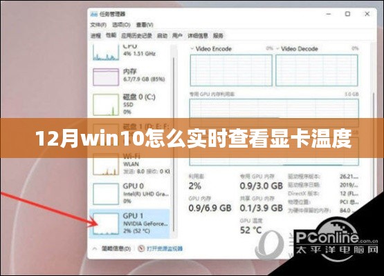 Win10 12月显卡温度实时查看方法