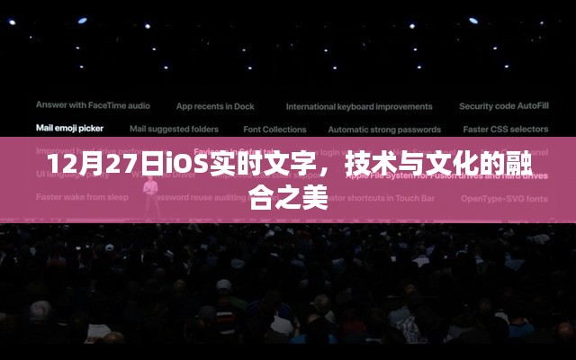 技术与文化融合之美，iOS实时文字展现魅力