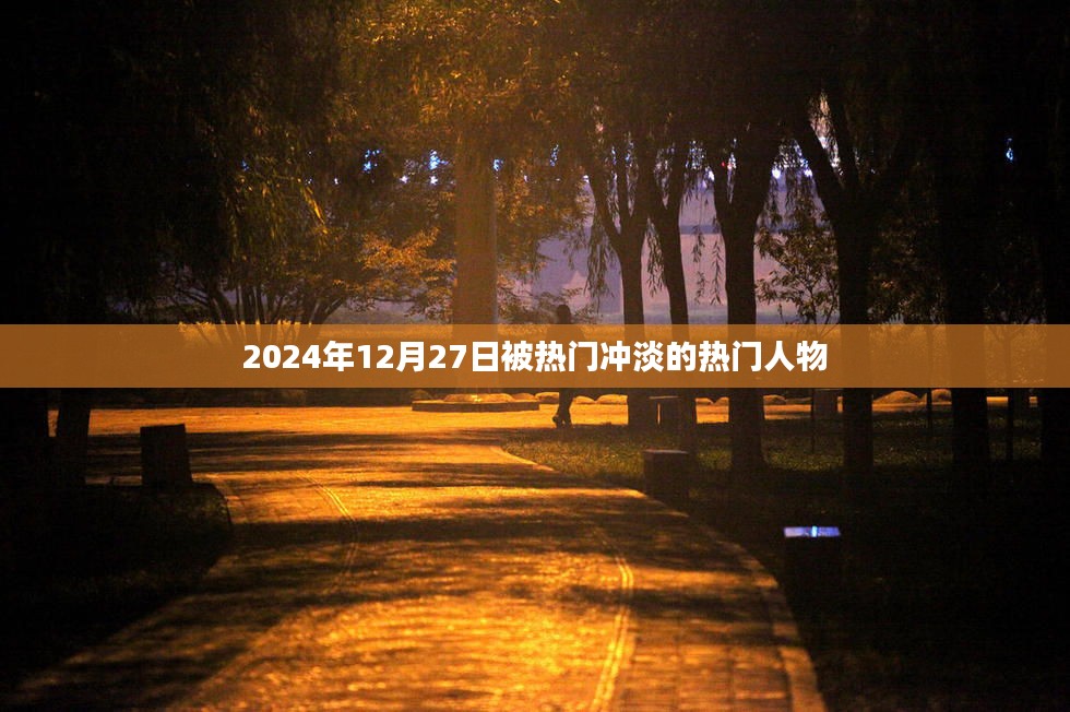 热门人物在时光中被淡忘，聚焦2024年12月27日的那些面孔