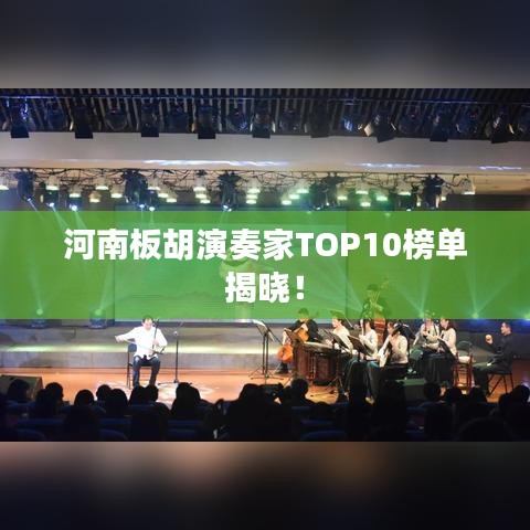 河南板胡演奏家TOP10榜单揭晓！