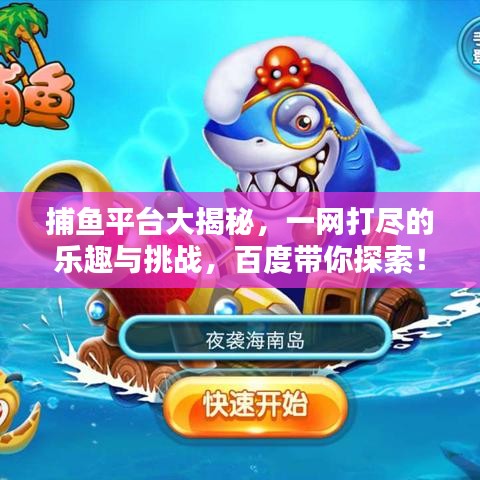 捕鱼平台大揭秘，一网打尽的乐趣与挑战，百度带你探索！