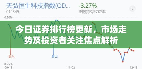 今日证券排行榜更新，市场走势及投资者关注焦点解析