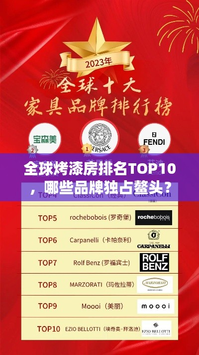 全球烤漆房排名TOP10，哪些品牌独占鳌头？