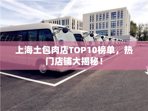 上海土包肉店TOP10榜单，热门店铺大揭秘！