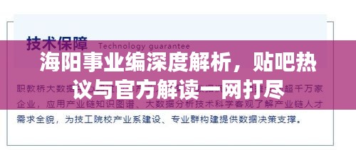 海阳事业编深度解析，贴吧热议与官方解读一网打尽