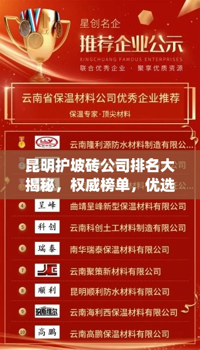 昆明护坡砖公司排名大揭秘，权威榜单，优选企业一览！