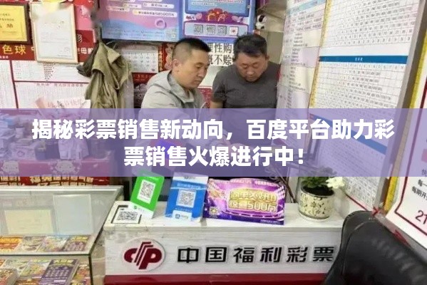 揭秘彩票销售新动向，百度平台助力彩票销售火爆进行中！
