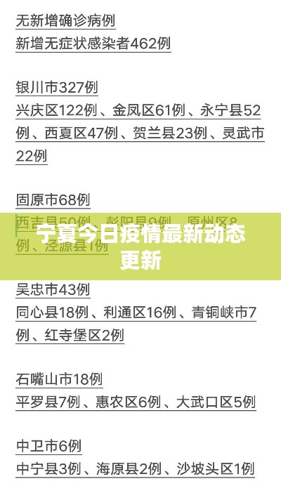 宁夏今日疫情最新动态更新