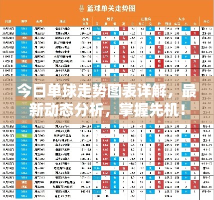 今日单球走势图表详解，最新动态分析，掌握先机！