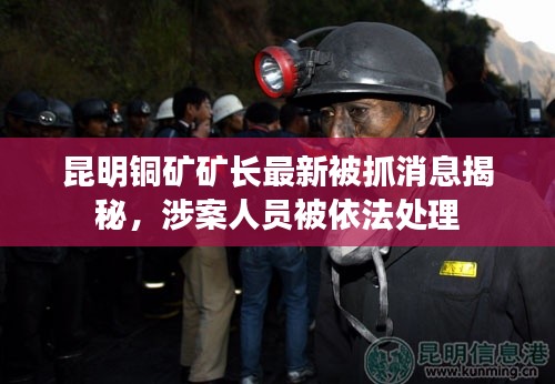 昆明铜矿矿长最新被抓消息揭秘，涉案人员被依法处理